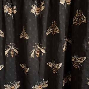 Smak Parlour Black Dress with Bee Design